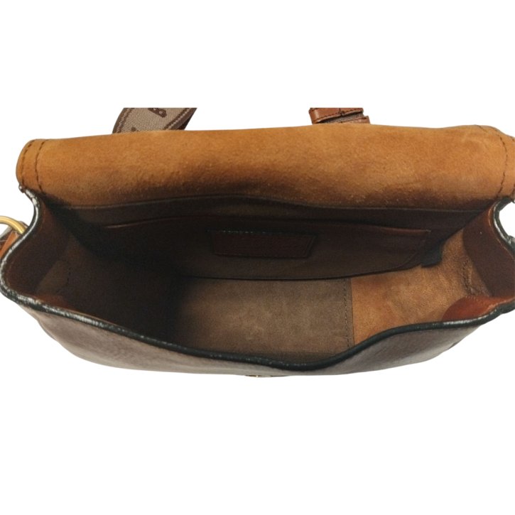 the bridge Crossbody Bag S marrone